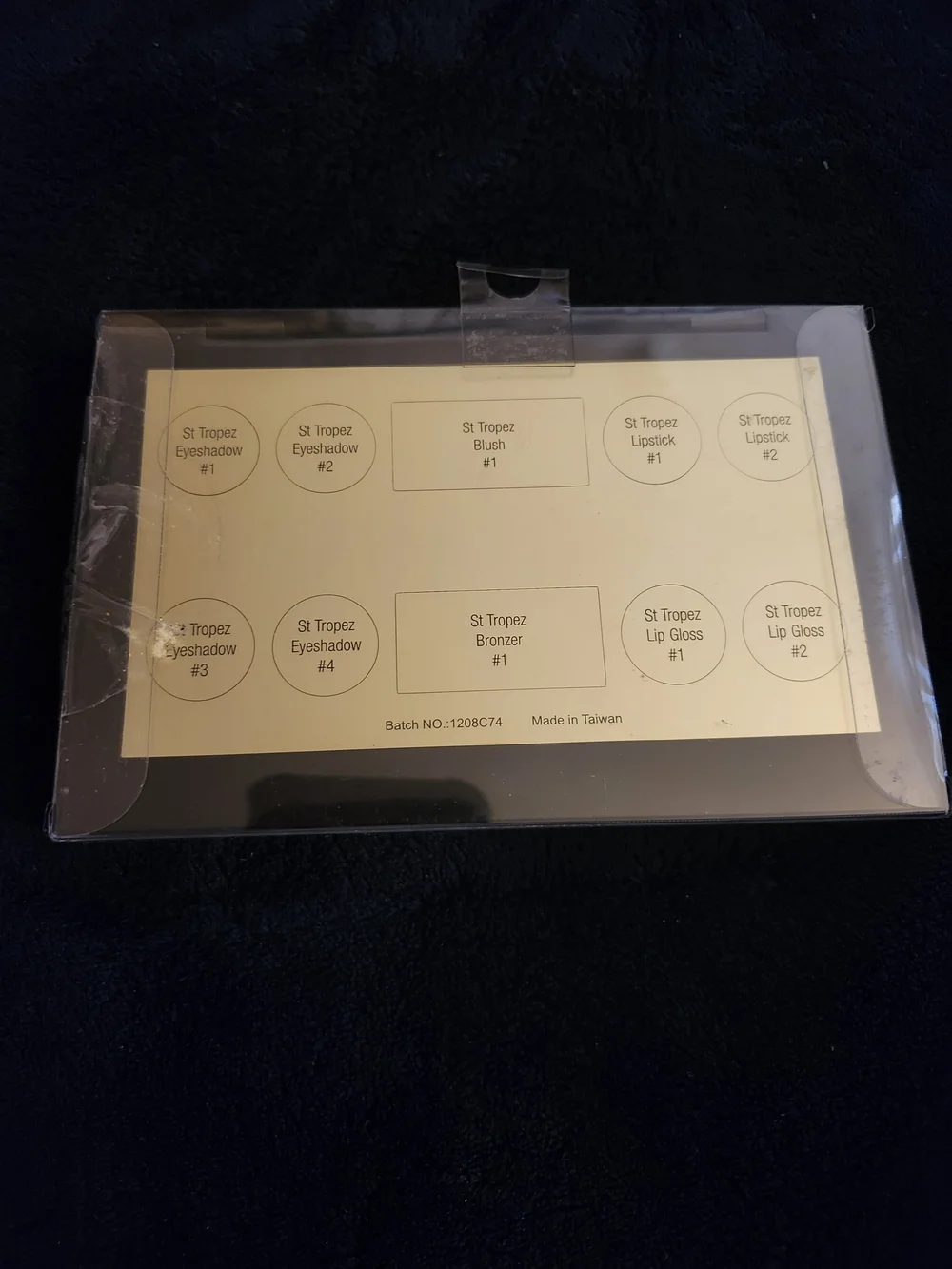 IMAN St. Tropez Face Kit - Black & Gold Packaging
